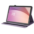 Etui do Lenovo Tab M9, Wallet Pen Slot, butterflies, fioletowe