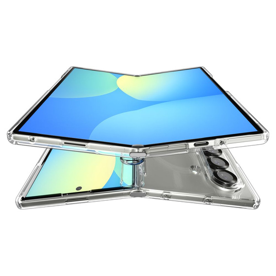 Etui Spigen do Samsung Galaxy Z Fold7, Ultra Hybrid Pro Mag MagSafe, Clear / White