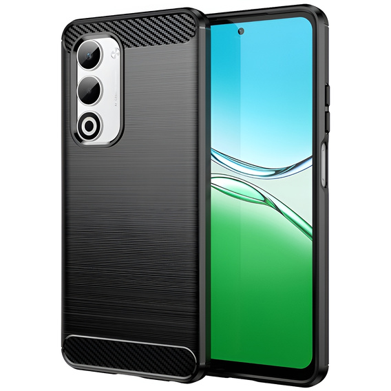 Etui do Oppo A5 5G / A5m, Carbon, czarne