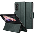 Etui z klapką do Samsung Galaxy Z Fold5 5G, Wallet, zielone