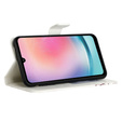 Etui z klapką do Samsung Galaxy A05s, Wallet, Butterflies niebieskie