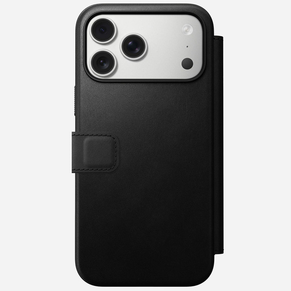 Etui Nomad do iPhone 17 Pro Max, Modern Leather Folio, czarne