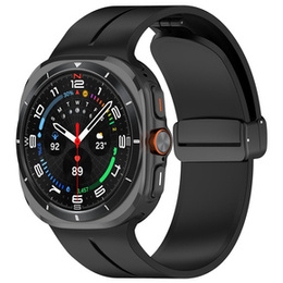 Pasek Silikonowy do Samsung Galaxy Watch Ultra 47mm (2025 / 2024), Czarny
