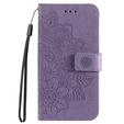 Etui z klapką do Xiaomi Redmi 13C / Poco C65, Mandala, fioletowe