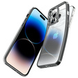 Etui SPIGEN do iPhone 14 Pro, Optik Crystal, Chrome Grey