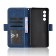 Etui z klapką do OnePlus Nord 5, Card Slot, granatowe