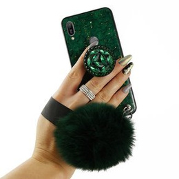 Etui Epoxy Gold Huawei Y5 2019 - Green