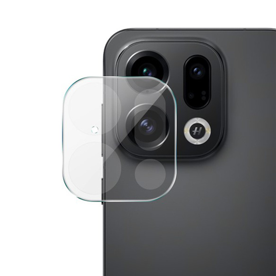 2x Szkło hartowane na aparat ERBORD do Oppo Find X9, Przezroczyste