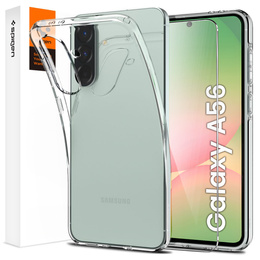 Etui Spigen do Galaxy A56 5G, Liquid Crystal, przezroczyste + Szkło hartowane 9h