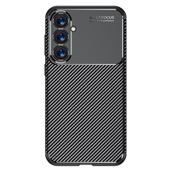 Etui do Samsung Galaxy S23 FE, Carbon Gel, czarne