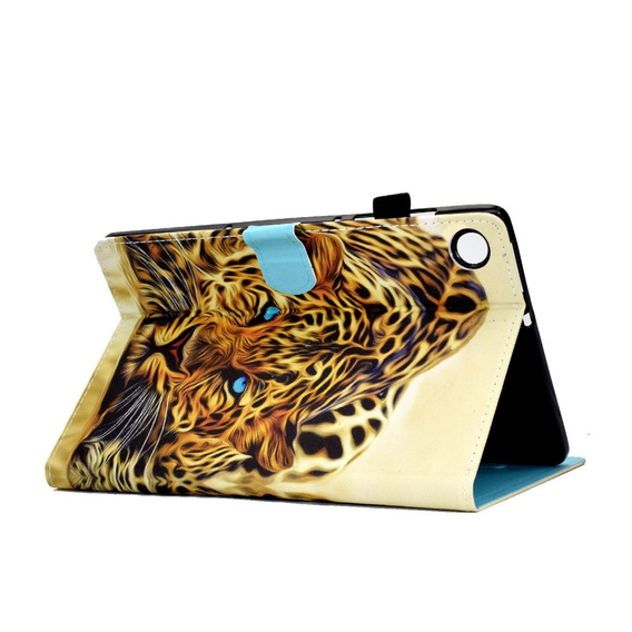 Etui do Lenovo Tab M10 Plus 10.6 Gen 3 TB-125F TB-128F, leopard