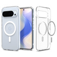 Etui z MagSafe Spigen do Google Pixel 10/10 Pro, Ultra Hybrid, Clear/White