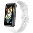 Pasek Silikonowy do Huawei Band 7, Biały