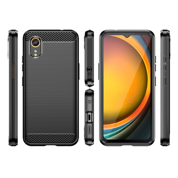 Etui do Samsung Galaxy Xcover 7, Carbon, czarne