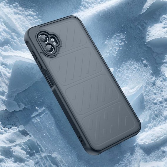 Etui ochronne do Samsung Galaxy Xcover 7 Pro – czarne, półprzezroczyste, z technologią Airbags