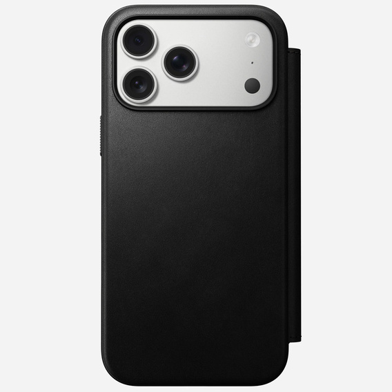 Etui Nomad do iPhone 17 Pro Max, Modern Leather Folio, czarne