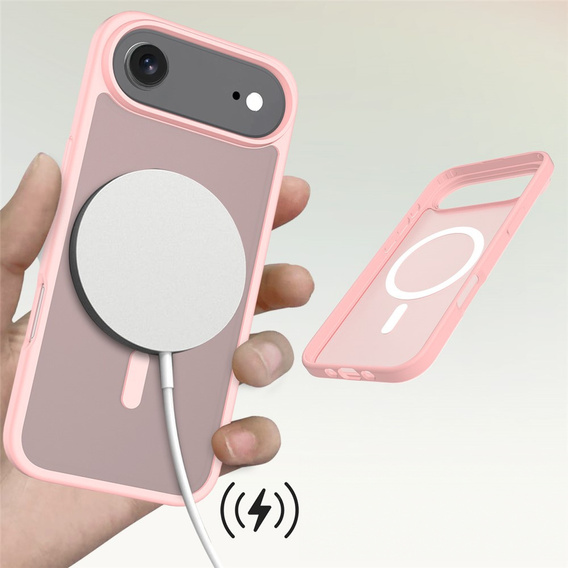Etui do iPhone Air, Matt Case, do MagSafe, matowe różowe
