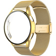 Bransoleta + Etui z osłoną na ekran do Huawei Watch GT 4 41mm, Złota