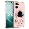 Etui do Oppo A6 Pro 5G, Astronaut, różowe