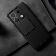 Etui do Xiaomi Redmi Note 13 Pro 5G / Poco X6 5G, pancerne Nillkin, CamShield Pro, czarne + 2x Szkło hartowane