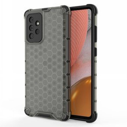 Etui Pancerne Honeycomb do Samsung Galaxy A72 4G/5G, Czarne