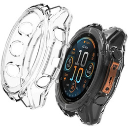 Etui Ochronne Silikonowe do Garmin Fenix 8 43mm, przezroczyste