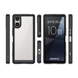 Etui do Sony Xperia 10 VI, Fusion Hybrid, przezroczyste / czarne