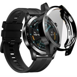 2w1 Etui z Osłoną na ekran do Huawei Watch GT 2 46mm, Czarne