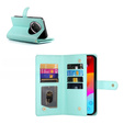 Etui z klapką do Honor Magic 7 Lite, Wallet Zipper Pocket, miętowe