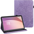 Etui z klapką do Lenovo Pad M9, flower, fioletowe