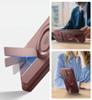 Etui Dexnor MagSafe do iPhone 16 Pro Max magnetyczne z przesuwaną osłoną aparatu – czerwone