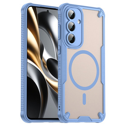 Etui Matt Case do Samsung Galaxy S25 FE, do MagSafe, wzmocnione, matowe niebieskie