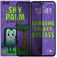 Szkło Hartowane Prywatyzujące Shy Palm do Samsung Galaxy A35 5G/A55 5G