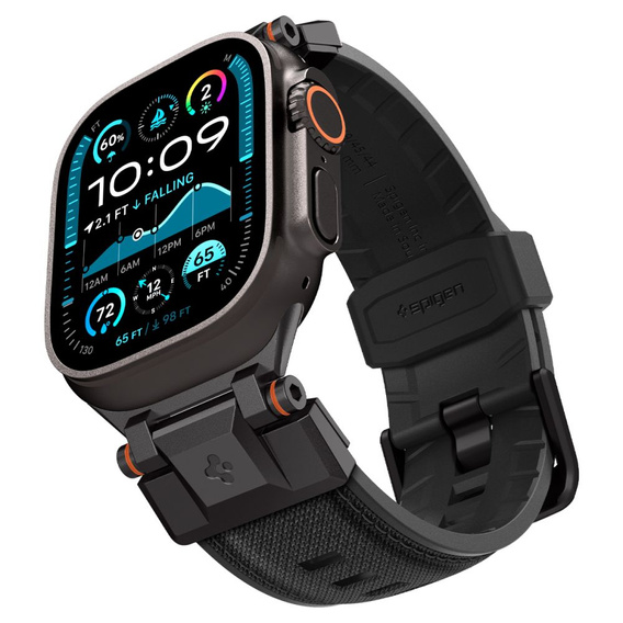 Etui Spigen do Apple Watch 6 / 7 / 8 / 9 / 10 / SE / ULTRA 1 / 2 (44 / 45 / 46 / 49 MM), Durapro Armor, Czarny