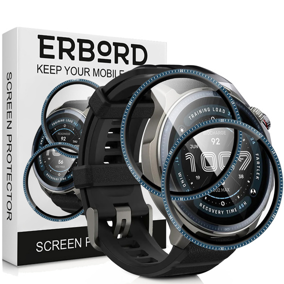 2x Szkło Hybrydowe ERBORD do Amazfit Balance 2