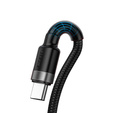 Baseus kabel Cafule HW QC 1 m 40 W USB-A na USB-C - Szaro-Czarny