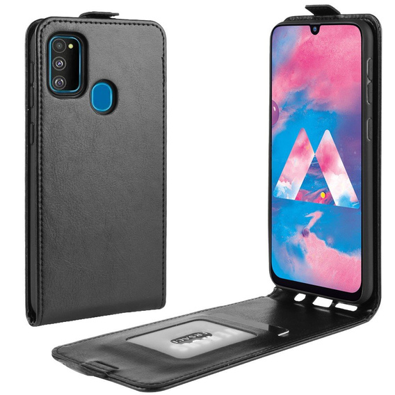 Etui z klapką do Samsung Galaxy M21, Flip, czarne