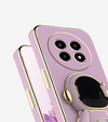 Etui do Honor Magic 7 Lite, Astronaut, fioletowe