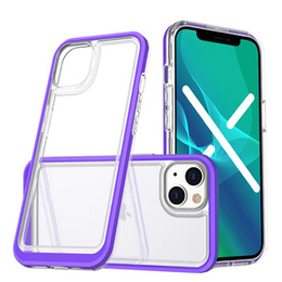 Etui ERBORD do iPhone 13, Hybrid Frame, Purple