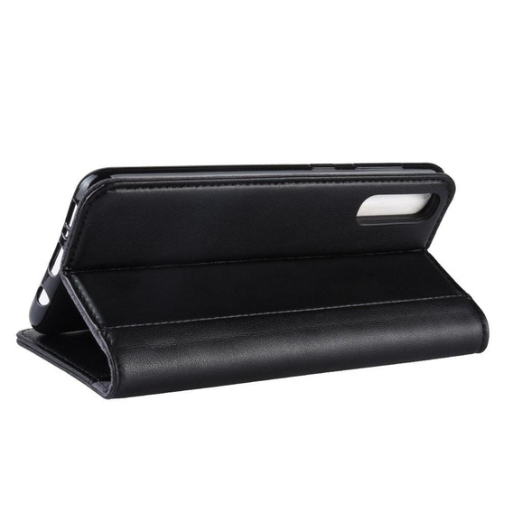 Etui z klapką do Samsung Galaxy A50/A50S/A30S, Leather Flexi Book, czarne