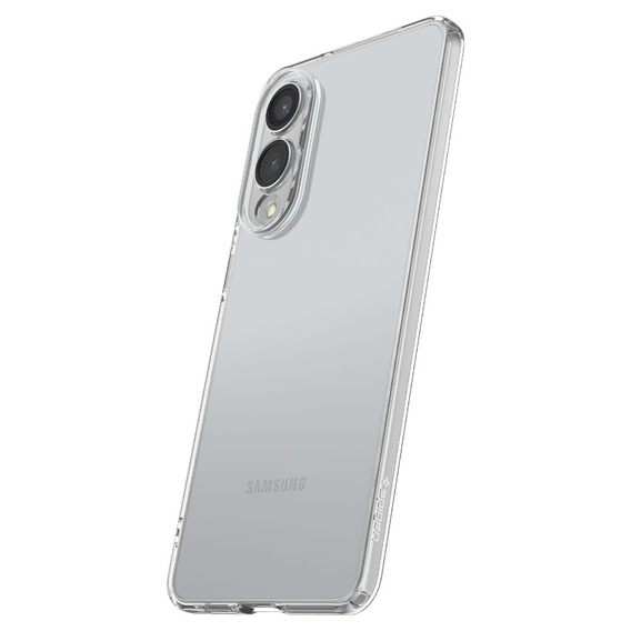 Etui Spigen do Samsung Galaxy S25 Edge, Liquid Crystal, przezroczyste + Szkło hartowane