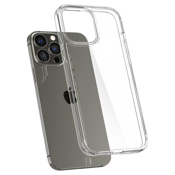 Etui Spigen do iPhone 13 Pro Max, Ultra Hybrid, Crystal Clear, przezroczyste