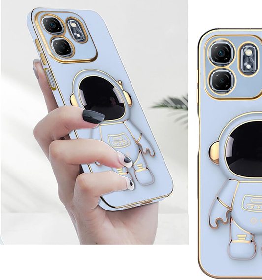 Etui do Infinix Hot 50i 4G, Astronaut, niebieskie