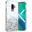 Etui do Samsung Galaxy S9+ Plus, Glittery, przezroczyste