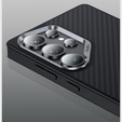 Etui BENKS Kevlar Armor PRO do Samsung Galaxy S25 Ultra, Carbon Fiber 600D A045, do MagSafe, czarne