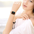 Bransoleta z Diamentami do Huawei Watch Fit 4 / 4 Pro / 3, Różowa rose gold