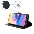 Etui z klapką do Xiaomi Redmi A3, Wallet Smart Magnet, czarne