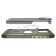 Etui Spigen do iPhone 16 Pro Max, Tough Armor Mag MagSafe, przydymione czarne