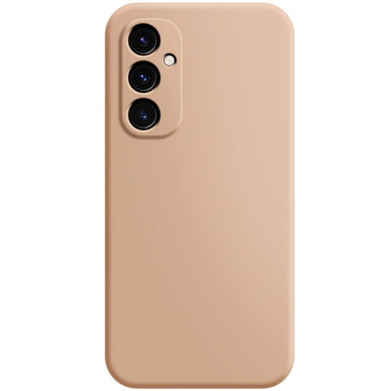 Etui do Samsung Galaxy A25 5G, Silicone Lite, różowe + szkło 9H