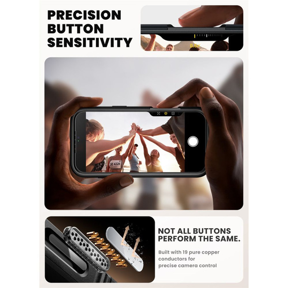 Etui Supcase do iPhone 17 Pro Max, IBLSN Ares Fip Mag Magsafe, Black